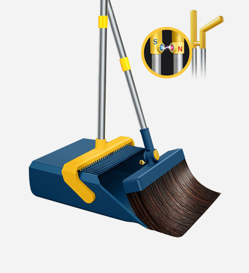 CleanTech™ | Broom & Dustpan with Adjustable Handle