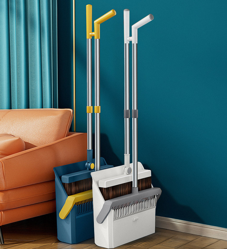 CleanTech™ | Broom & Dustpan with Adjustable Handle