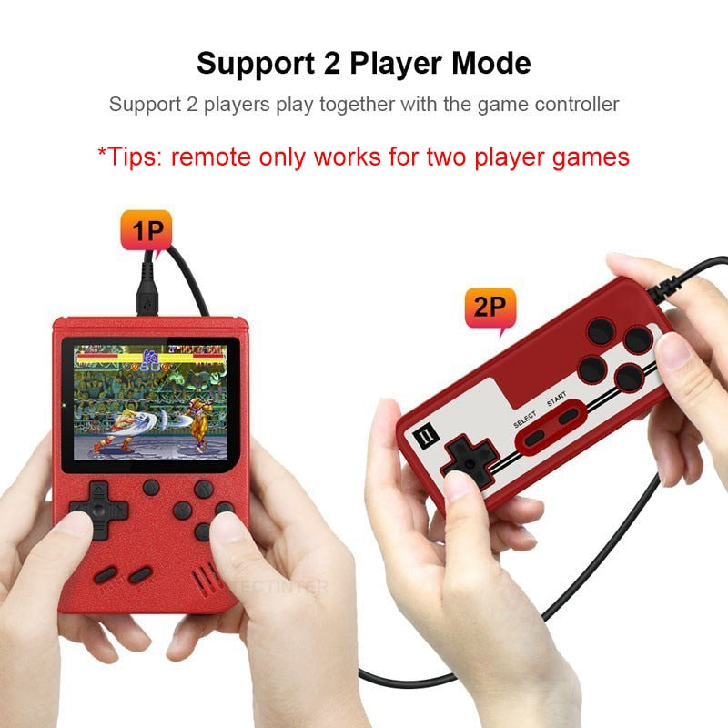 PixelPlay™ | Retro Portable Game Console With 400 games