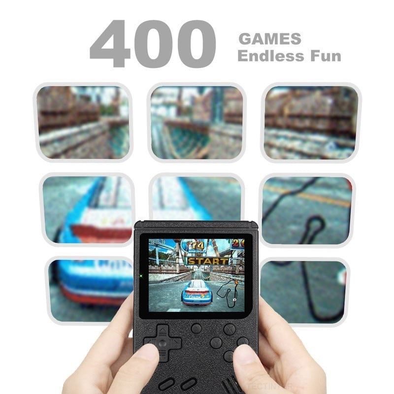 PixelPlay™ | Retro Portable Game Console With 400 games