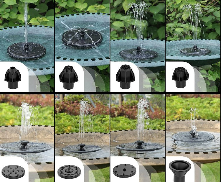 AquaLumina™ | Solar Serenity Fountain