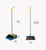 CleanTech™ | Broom & Dustpan with Adjustable Handle