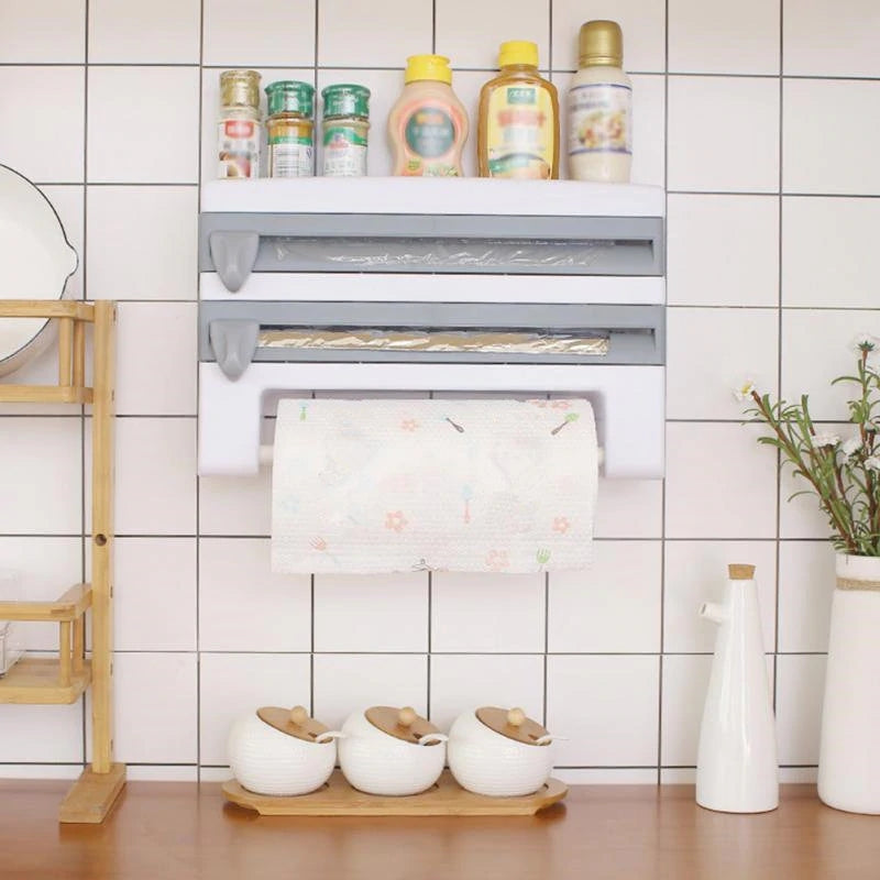 WrapSmart™ | Kitchen Wall Organizer